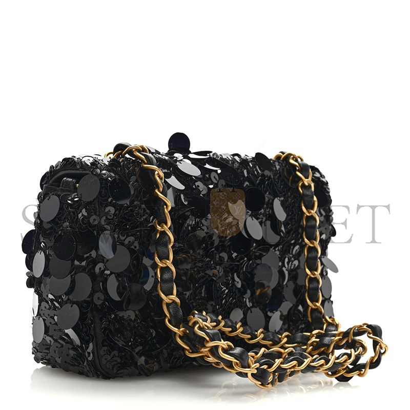 CHANEL 23P MINI FLAP BAG AS3523 B08930 (21*14*8cm)